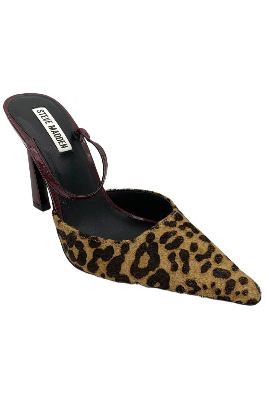 Steve Madden Women's Drew Heels Leopard - Medium